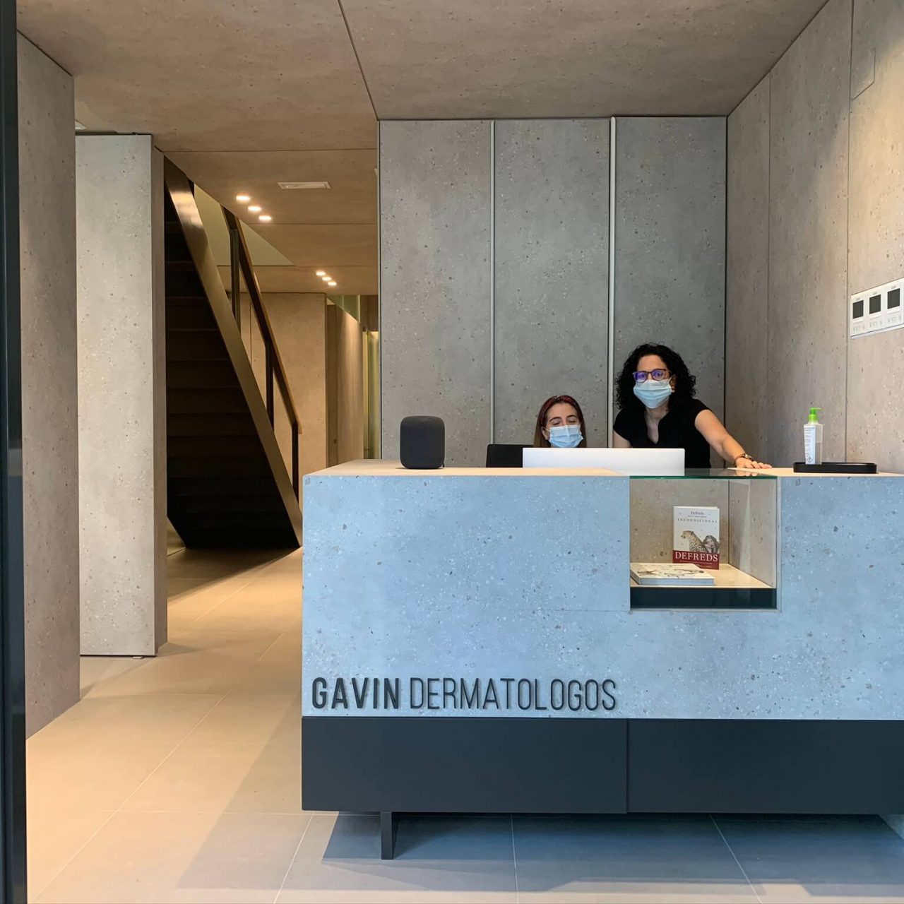 Recepción de local comercial