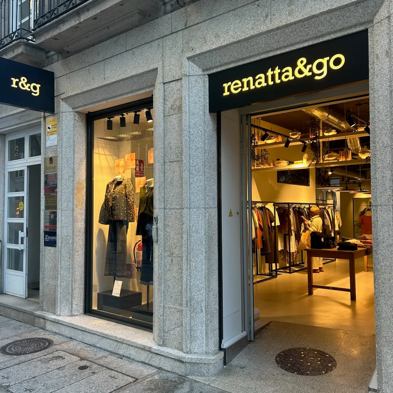 Fachada Local comercial rúo do principe 6, vigo